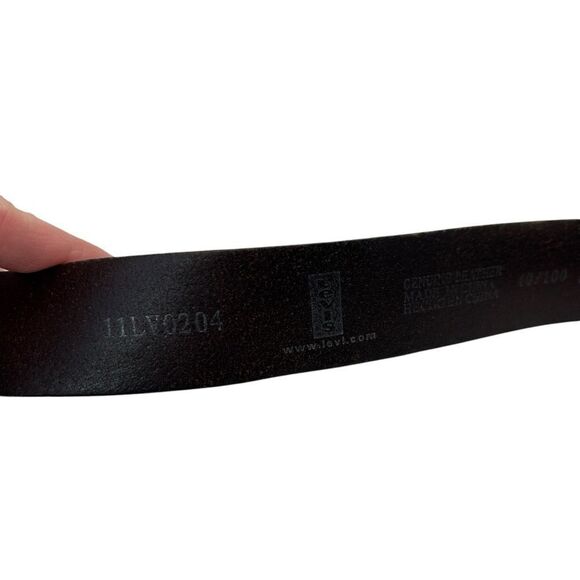 LEVI STRAUSS & CO. VINTAGE Brindle GENUINE LEATHER MENS BELT 40 11LV0204 - Picture 6 of 9